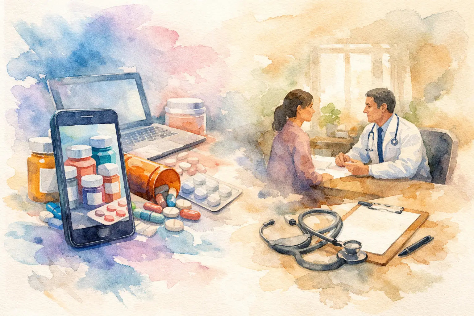 Online Pharmacy Versus GP Prescription Choices