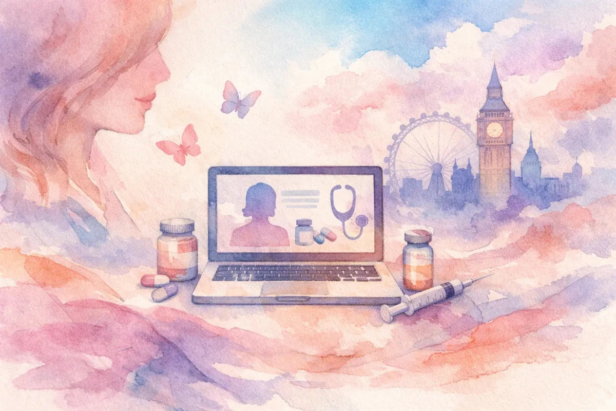 How to Start HRT Online Safely in the UK
