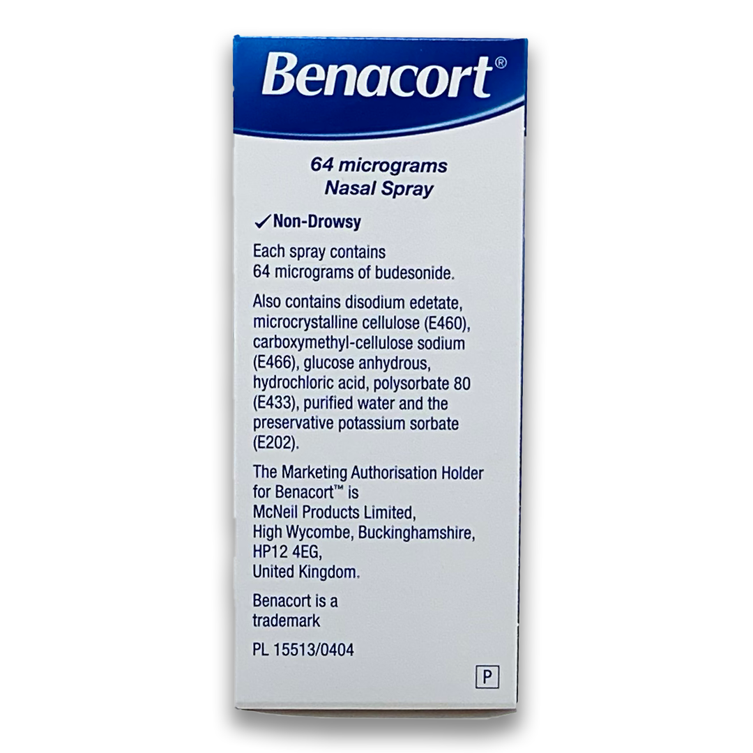 Benacort 64mcg Nasal Spray.