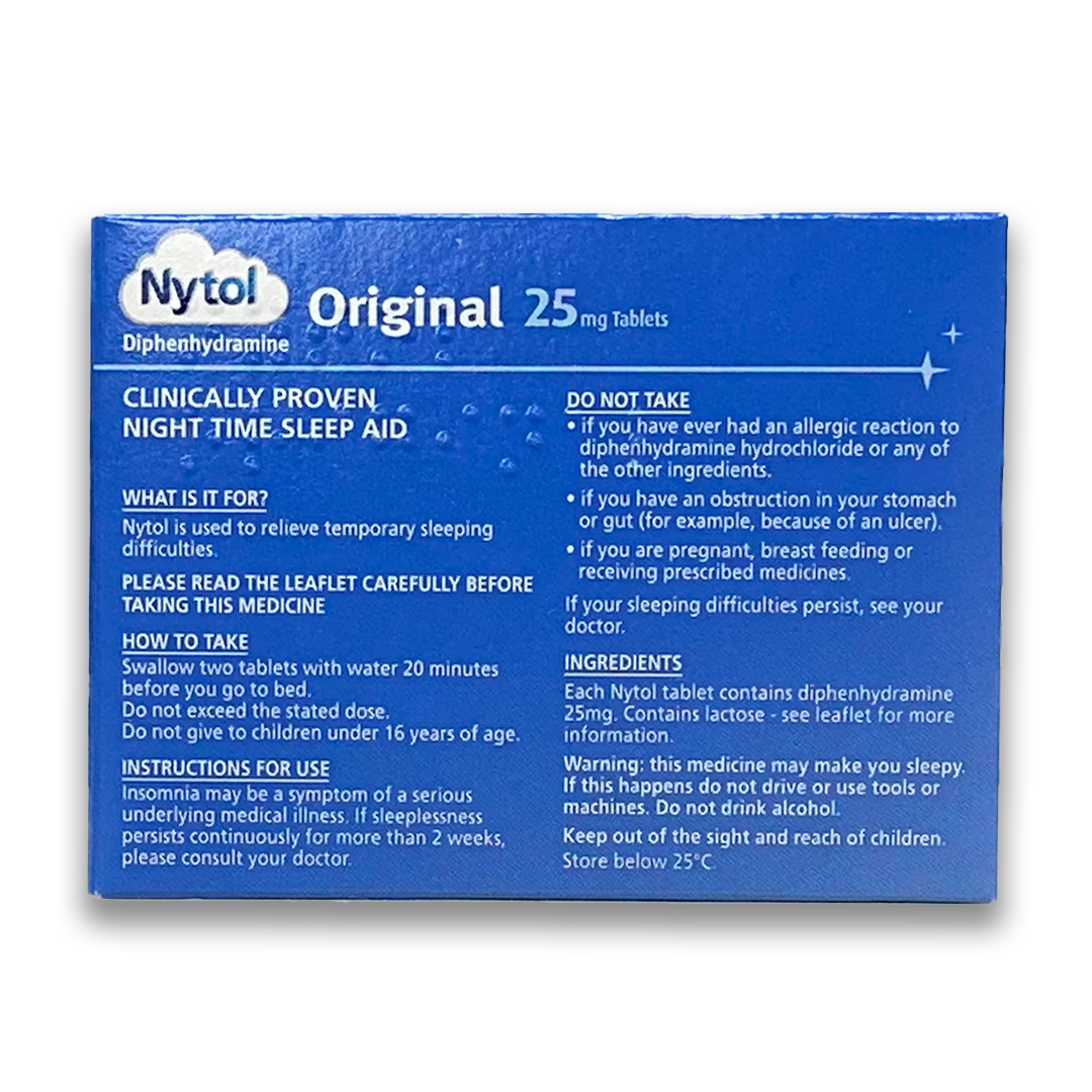 Nytol Original 25mg.
