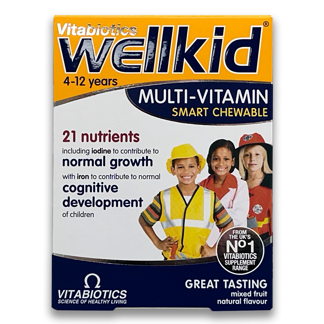 Wellkid Smart Chewable 4-12 years.