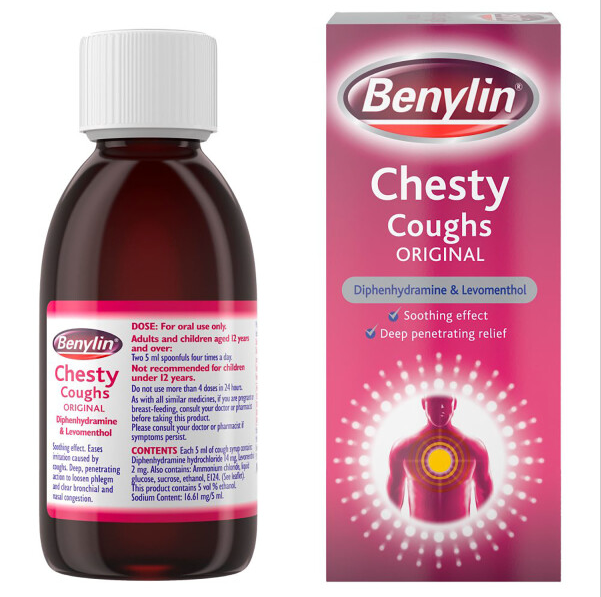 Benylin Chesty Coughs Original Syrup