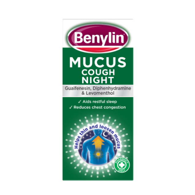 Benylin Mucus Cough Night Syrup