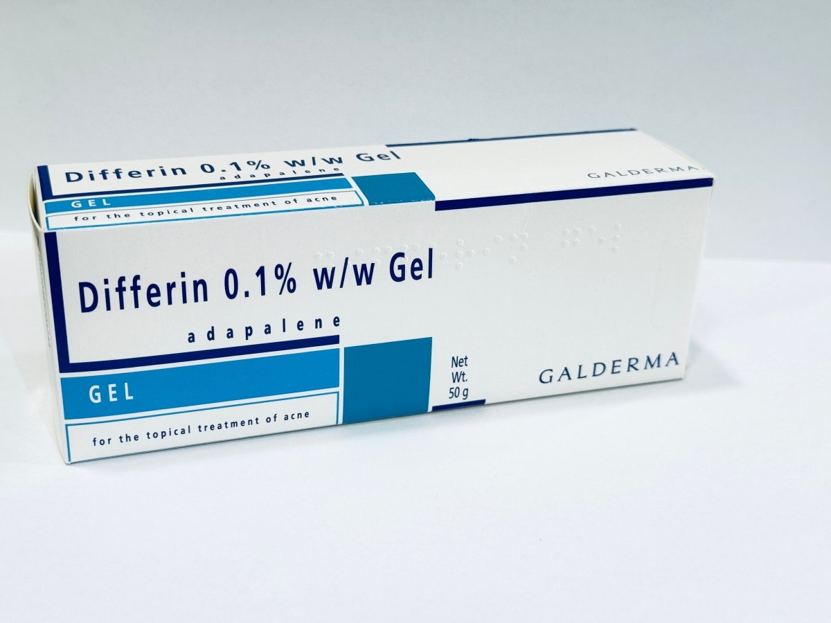 Differin Gel 0.1% (adapalene) - 50g - Rightangled