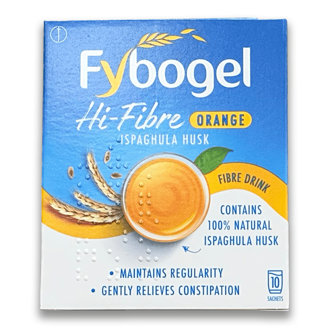 Fybogel Hi - Fibre Orange Pack of 10 - Rightangled