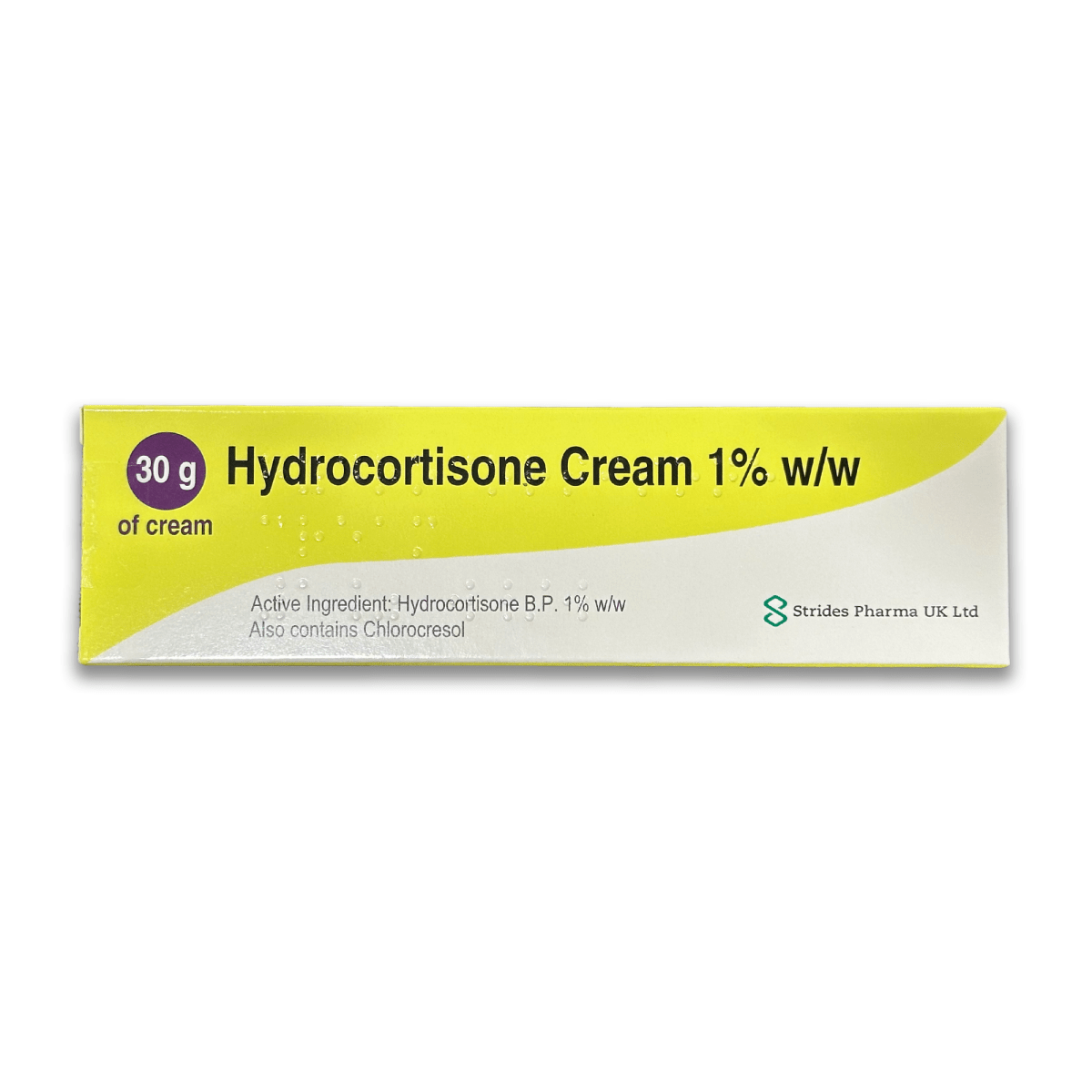 Hydrocortisone 1% w/w Cream - (Brand May Vary) - Rightangled