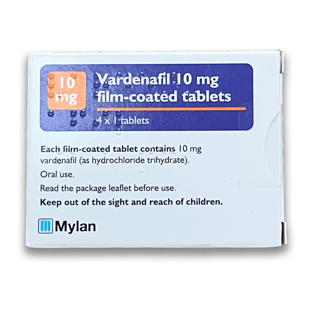 Vardenafil (Generic) - Film coated tablets - Rightangled