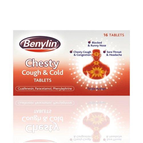 Benylin Chesty Cough and Cold.
