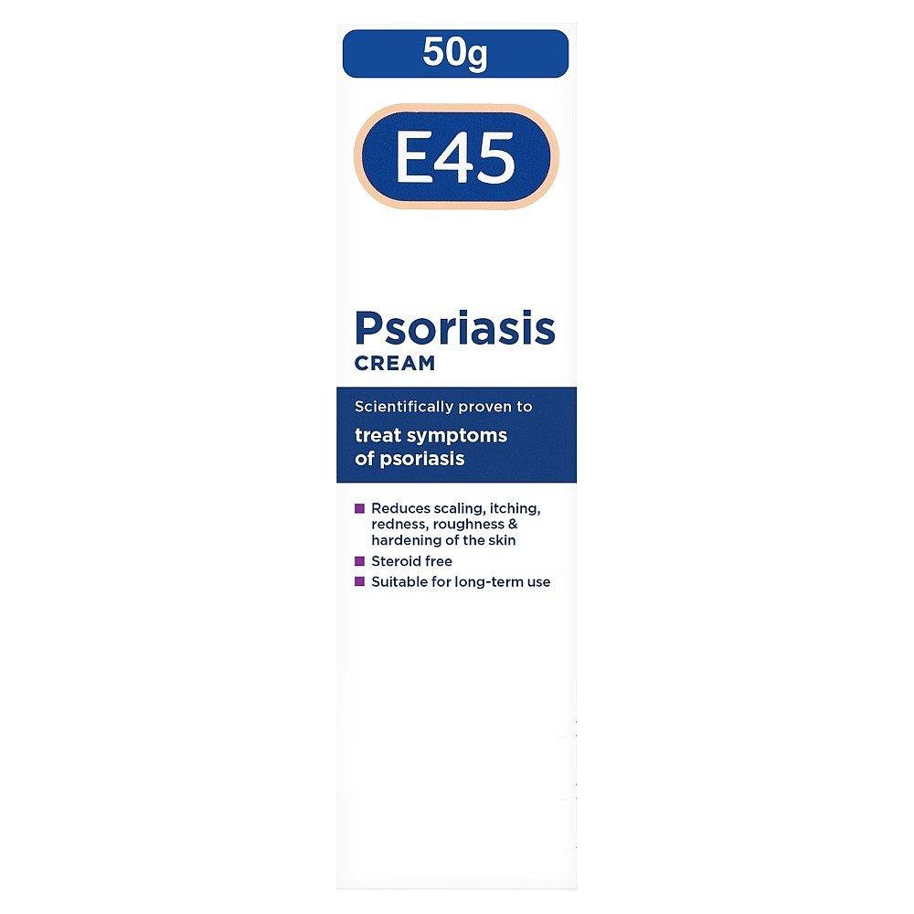 Buy E45 Psoriasis Cream 50ml Skin Care Rightangled