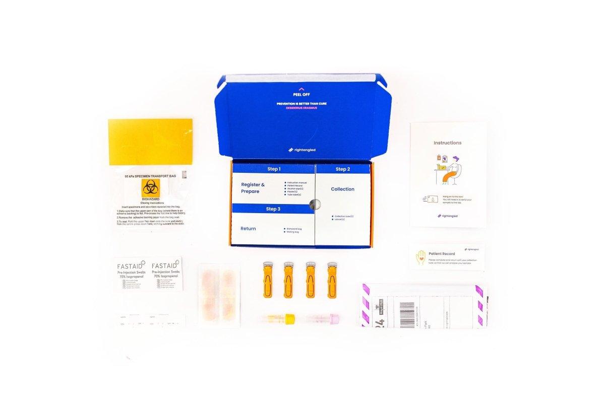 Fitness Health Blood Test.