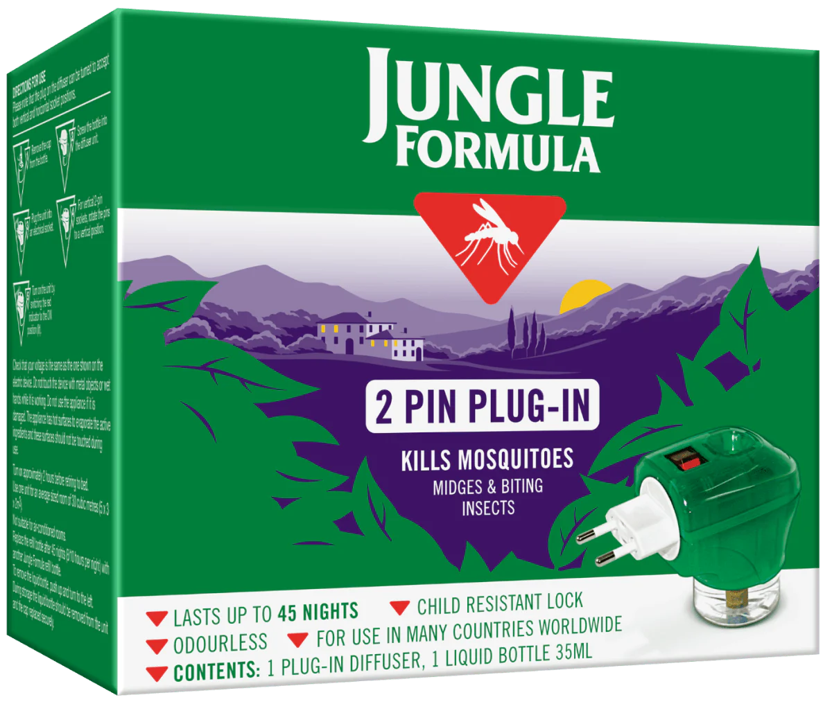 Jungle Formula 2 pin plug-in.