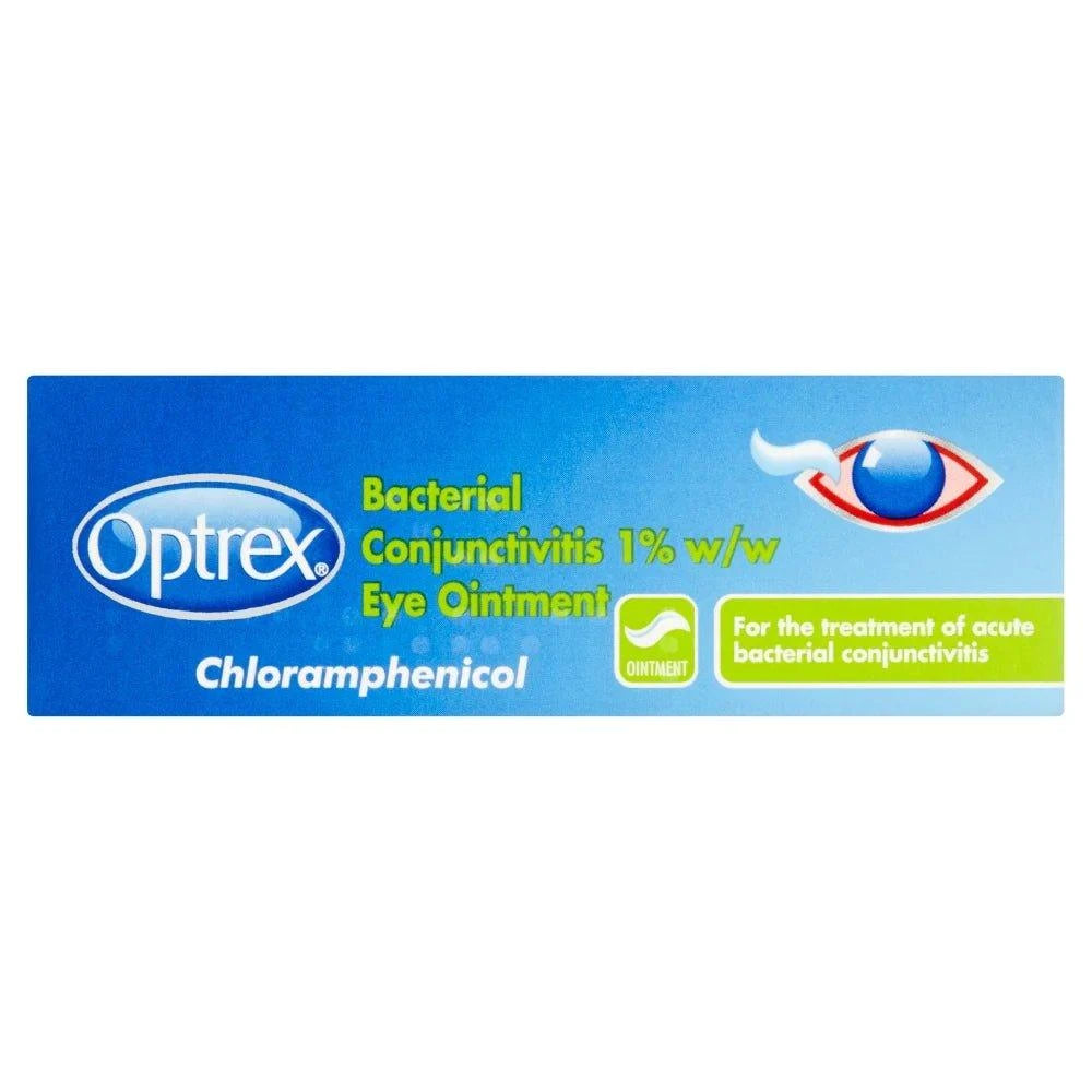 Optrex Bacterial Conjunctivitis Eye Ointment.