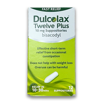 Dulcolax 10mg 12 Suppositories