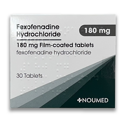 Comprimés de fexofénadine 120mg