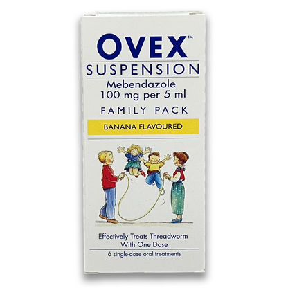 Ovex Suspension 30 ml Pack Familial