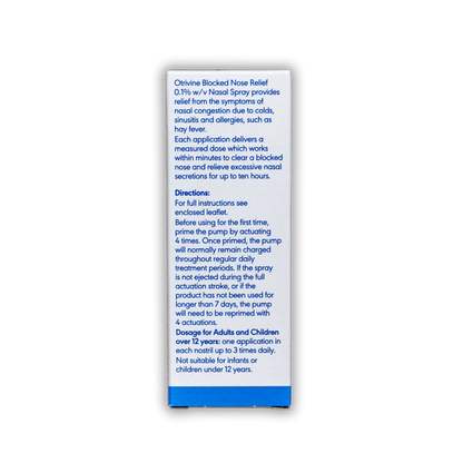 Spray nasal adulte Otrivine