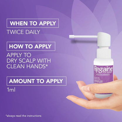 REGAINE FOR WOMEN 2% SOLUTION (60ML)