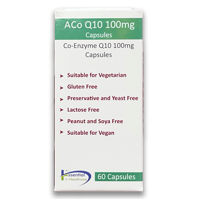 ACo Q10 100mg Capsules - Rightangled