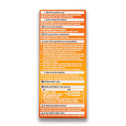 Benylin Dry & Tickly Cough Syrup - Rightangled