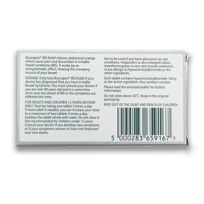 Buscopan IBS Relief Tablets - Rightangled