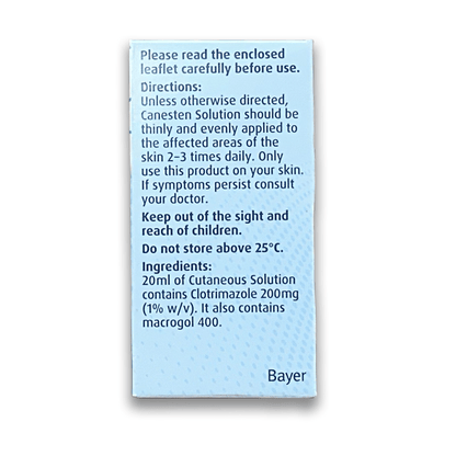 Canesten 1% Solution - Rightangled