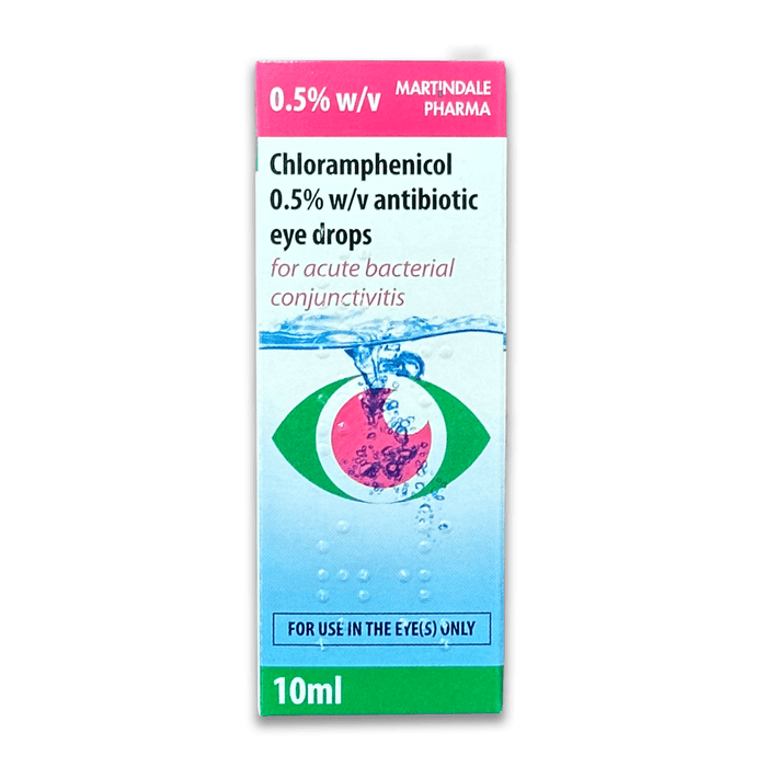Chloramphenicol Eye Drops 0.5% - Treat Bacterial Infections – Rightangled