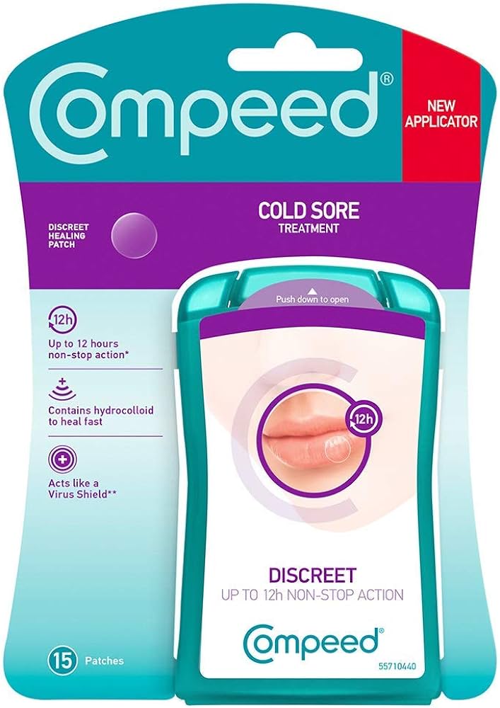 Compeed Cold Sore Healing Patch - Fast Relief GSL Treatment – Rightangled