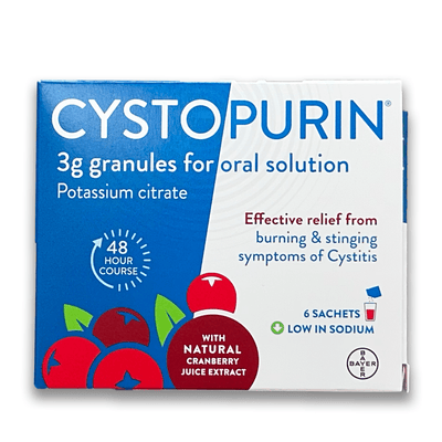 Cystopurin 3g Granules for Oral Solution(Cystitis Relief) - Rightangled