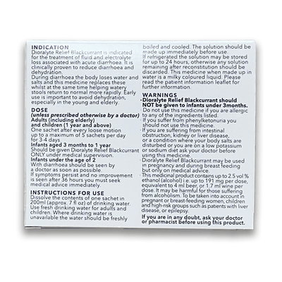 Dioralyte Blackcurrant Sachets - Rightangled