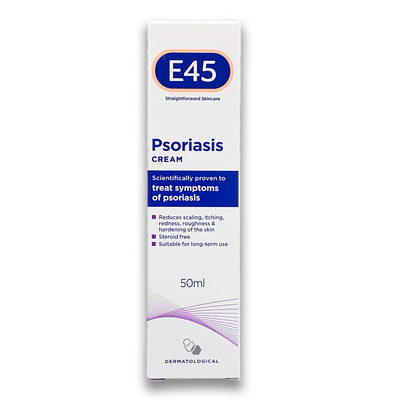 E45 Psoriasis 50ml Cream - Rightangled