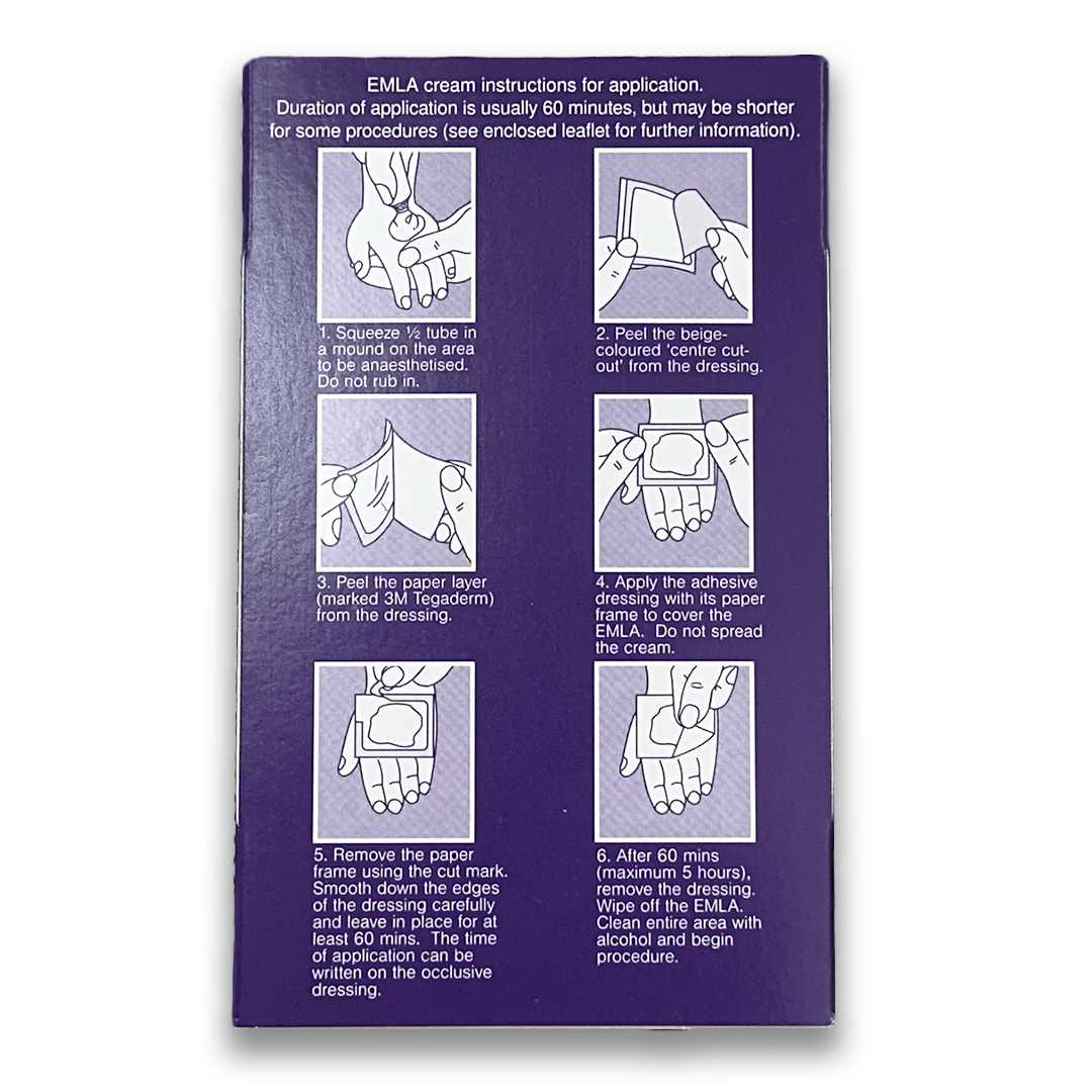 Emla Cream 5% - Rightangled