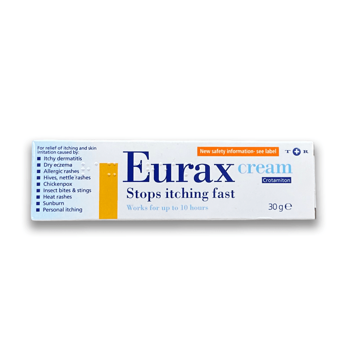 Eurax Cream 30g - Effective Relief for Itchy Skin Conditions – Rightangled