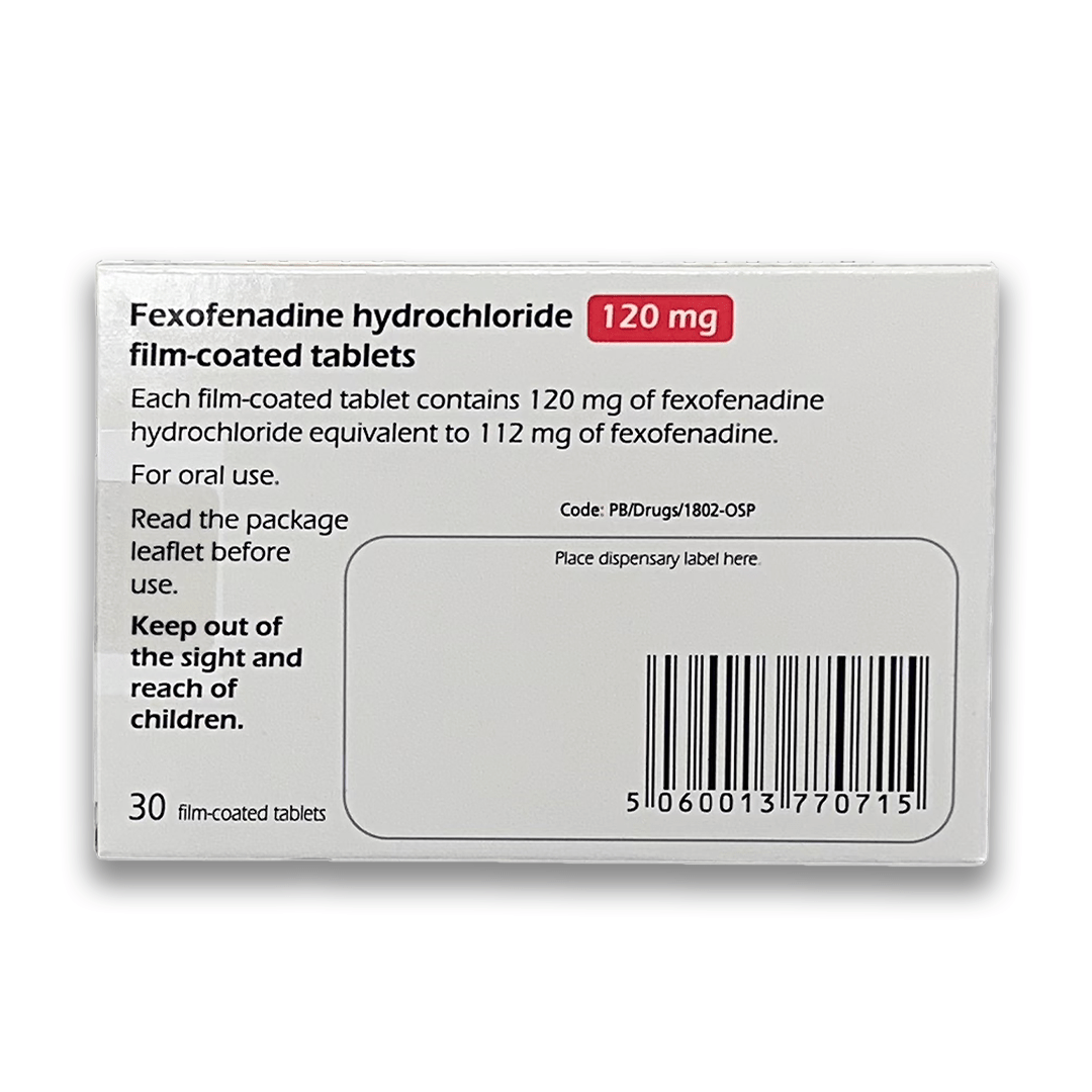Fexofenadine Tablets - Rightangled