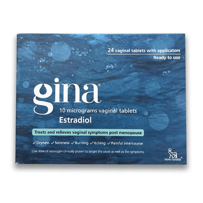Gina 10 Micrograms Vaginal Tablets - Rightangled