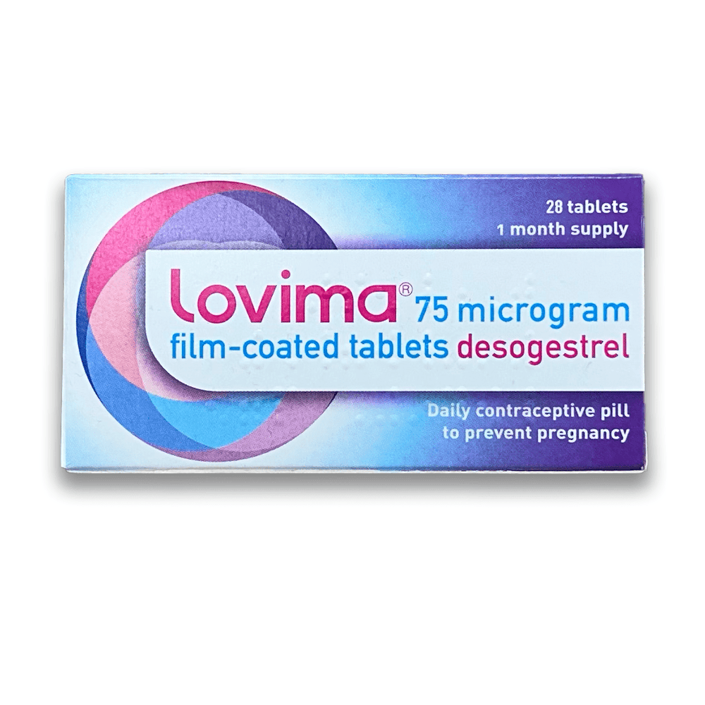Buy Lovima 75 Micrograms | Contraception – Rightangled