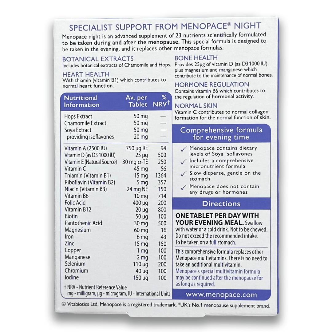 Menopace Night - Rightangled