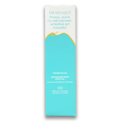 Oestrogel 750 micrograms pump - Rightangled