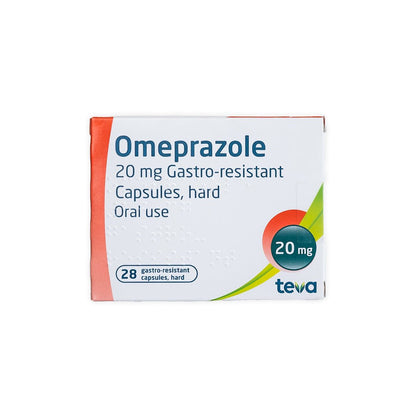 Omeprazole Capsules [28 capsules] - Rightangled