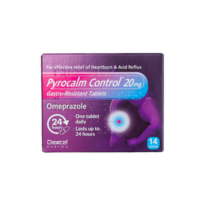 Contrôle Pyrocalm 20 mg