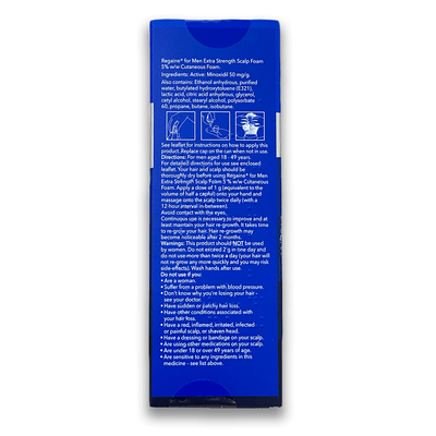 Regaine for Men Extra Strength Foam 5% - Rightangled
