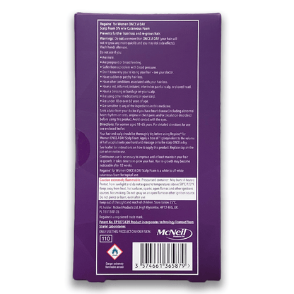 Regaine for Women 5% Scalp Foam - Rightangled