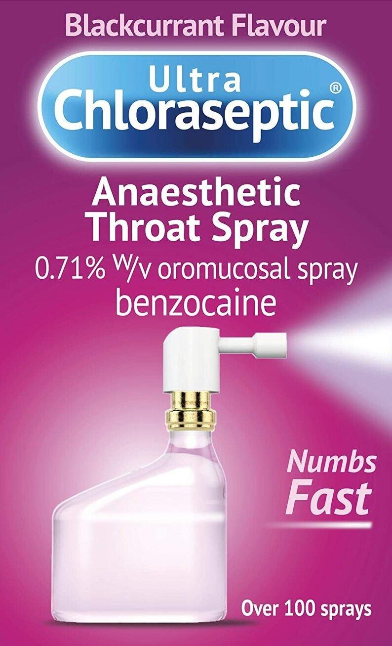 Ultra Chloraseptic Blackcurrant Throat Spray