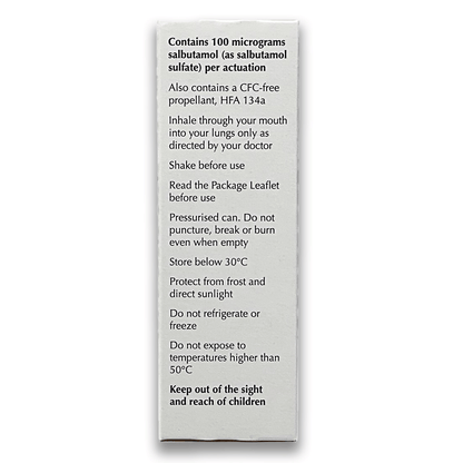 Ventolin Evohaler 100mcg - Rightangled