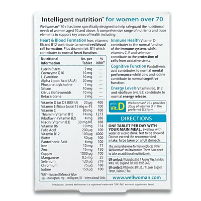 Wellwoman 70+ - Rightangled