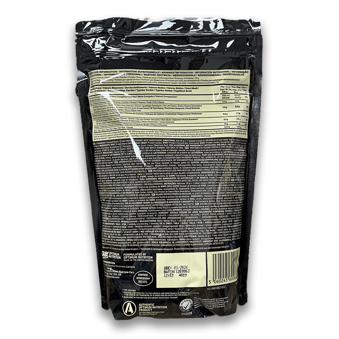 Whey Protein 100% | Optimum Nutrition Gold Standard - Rightangled