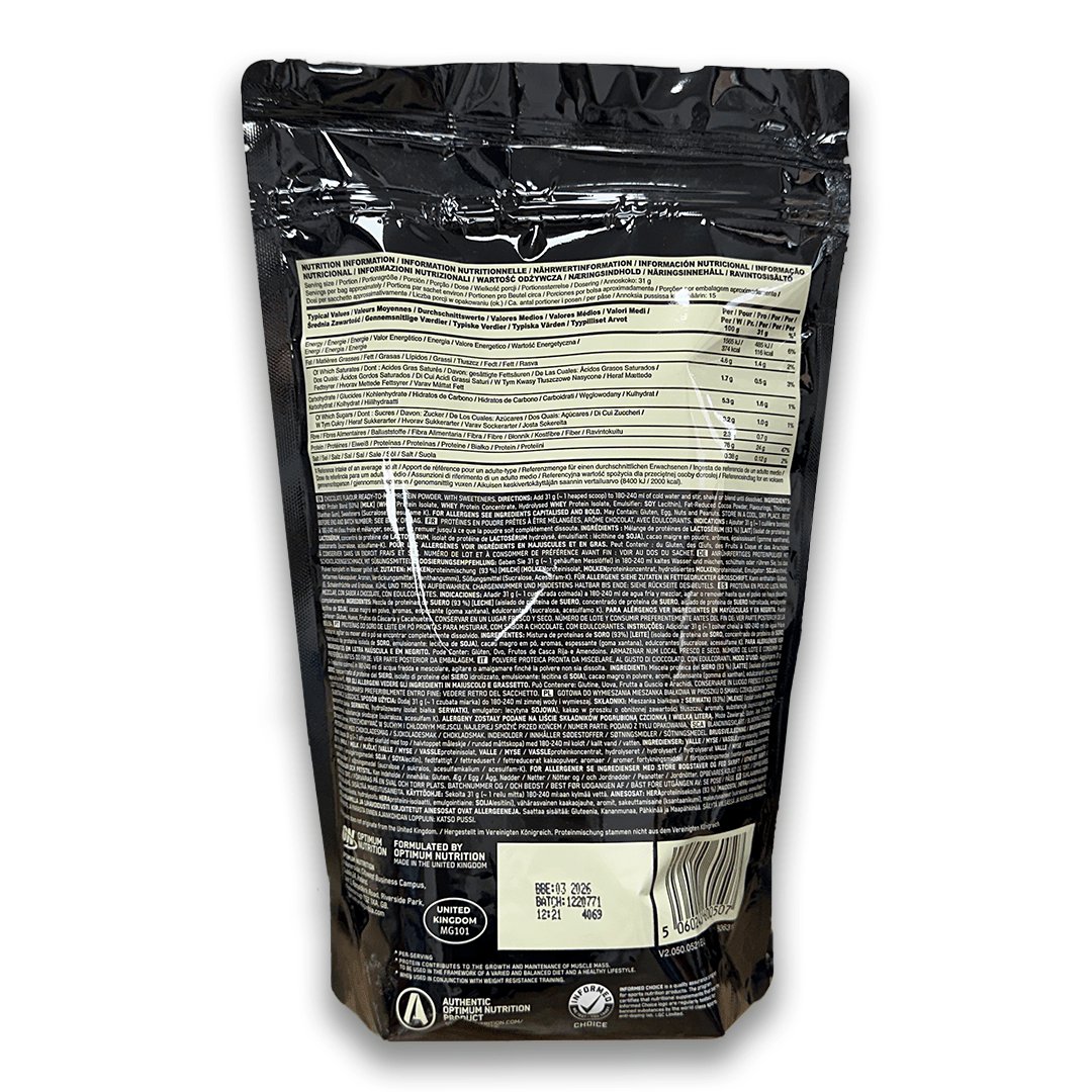 Whey Protein 100% | Optimum Nutrition Gold Standard - Rightangled