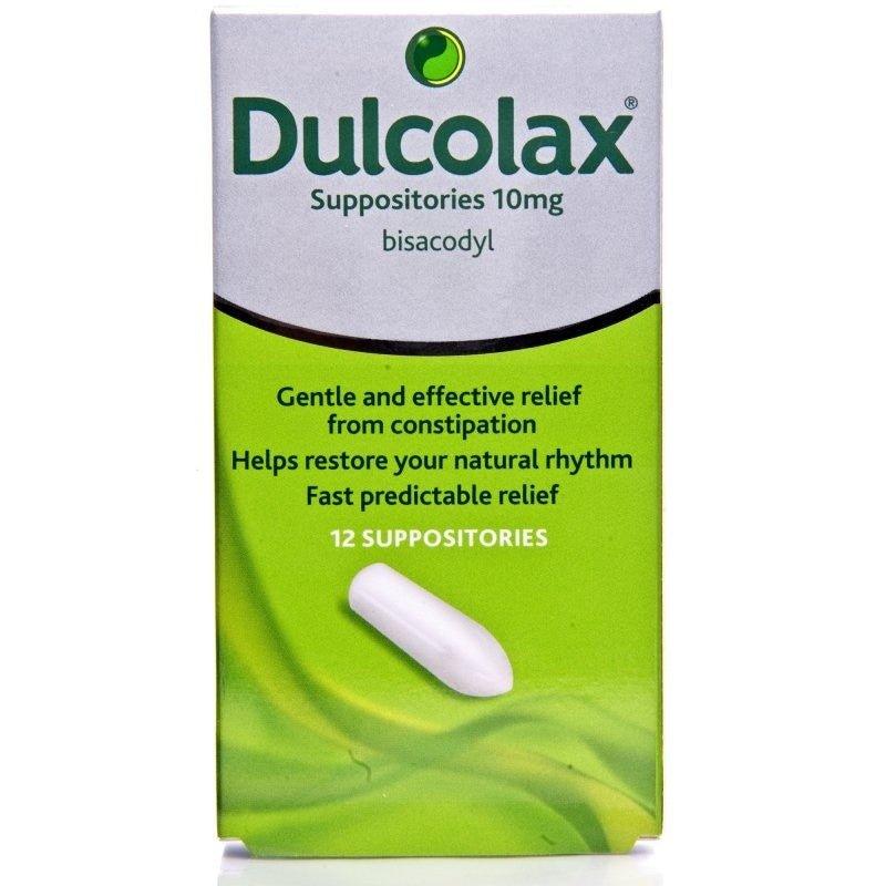 Dulcolax Suppositories 10mg - Rightangled