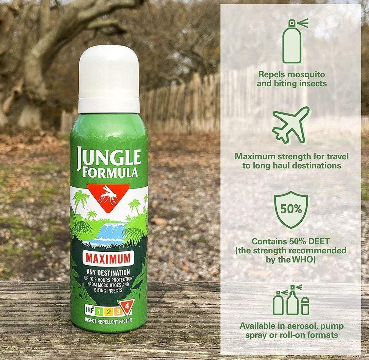 Jungle Formula 125ml Maximum Aerosol - Rightangled