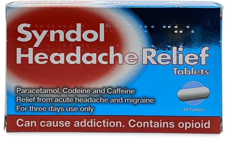 Syndol Tablets - Rightangled