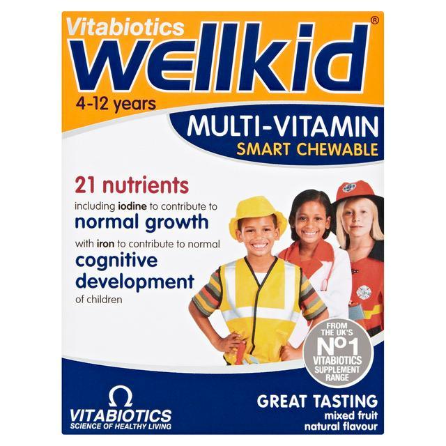 Wellkid Smart Chewable 4-12 years - Rightangled